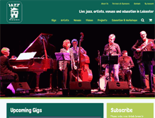 Tablet Screenshot of leicesterjazzhouse.co.uk